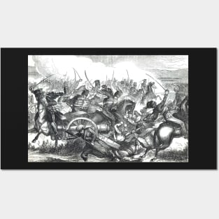 The Charge of the Light Brigade at Balaclava,  Crimean War 1854 Posters and Art